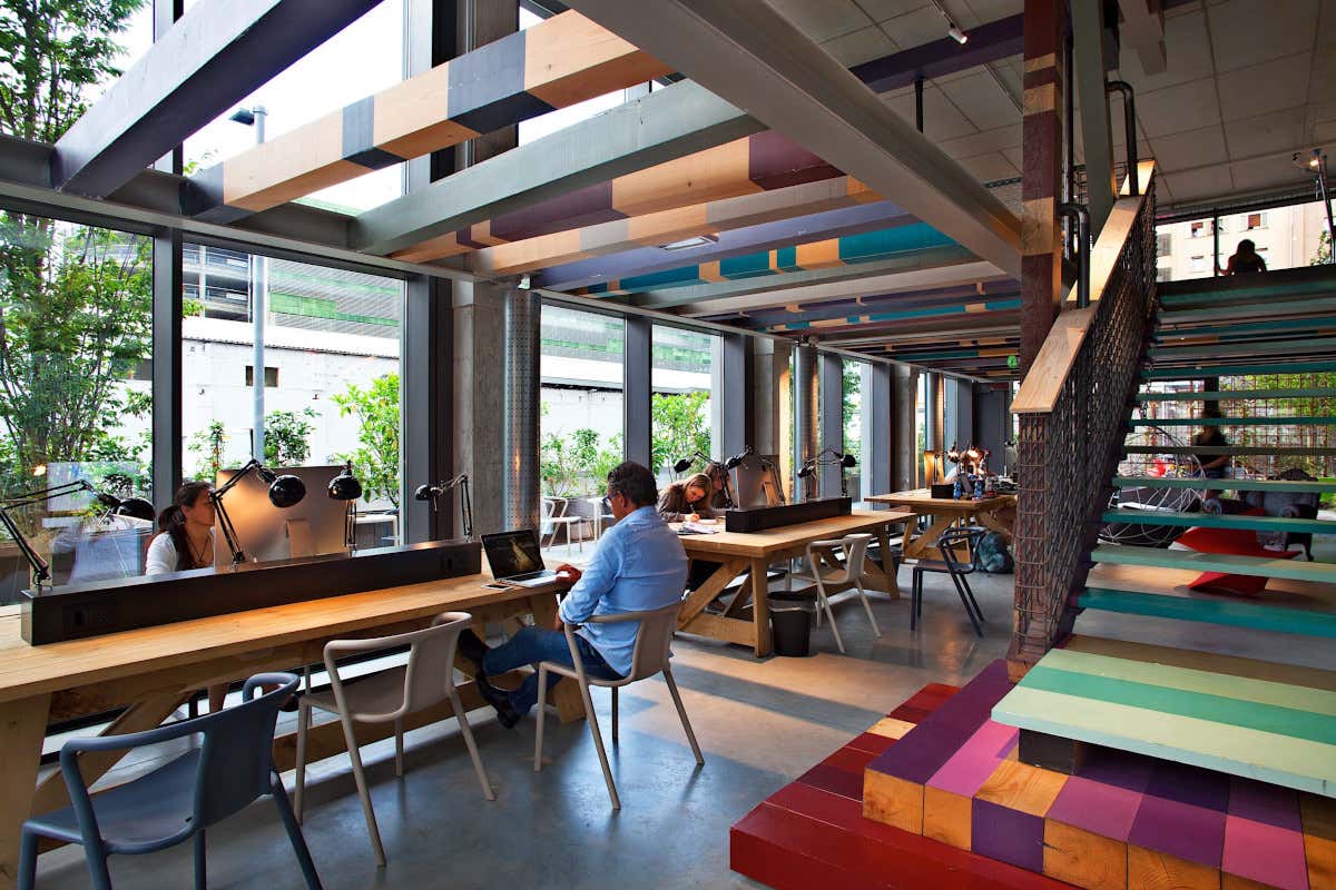 Le postazioni Mac dell’Anda Venice Hostel