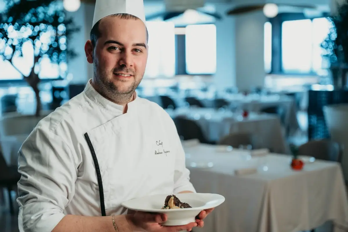 Andrea Impero&nbsp; Borgobrufa svela la nuova proposta fine dining di Andrea Impero