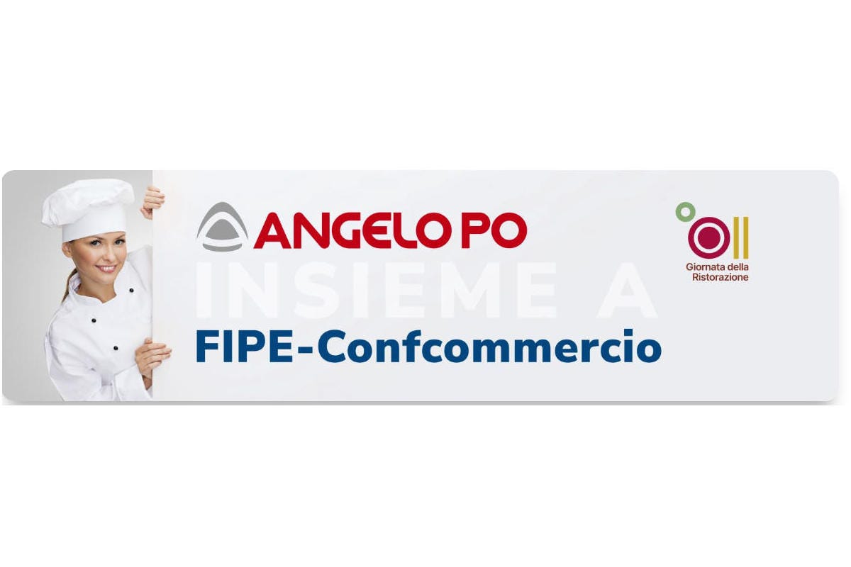 Angelo Po: un'offerta esclusiva per i soci di FIPE - Confcommercio Angelo Po: promozione speciale per gli associati Fipe-Confcommercio