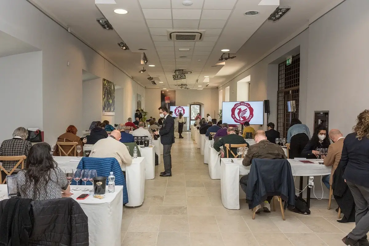 Un altro momento di Anteprima&nbsp; Vino Nobile di Montepulciano: &egrave; il biologico a trainare il mercato estero