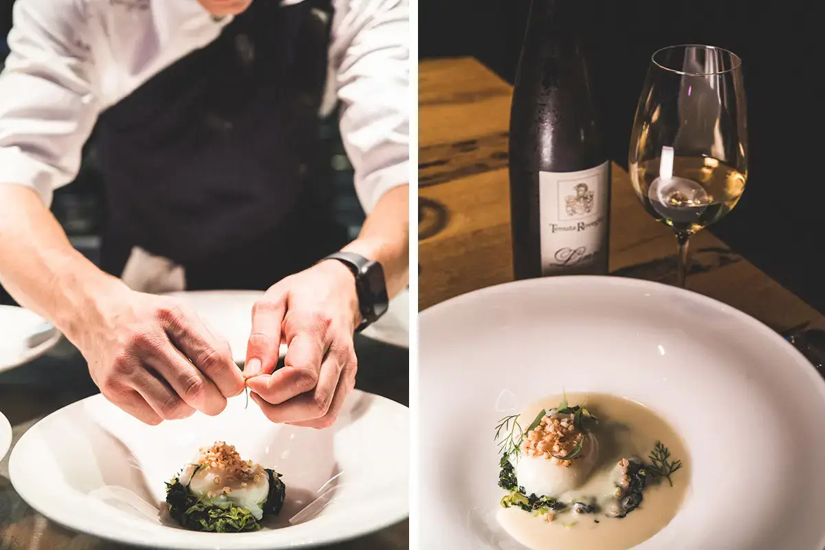 Viva l’autunno | Uovo con verdure di stagione, broccolo, grano saraceno soffiato e fonduta di Grana Padano Dop 18 mesi ed erbe aromatiche Viva! “Nati per stare insieme” torna a Milano