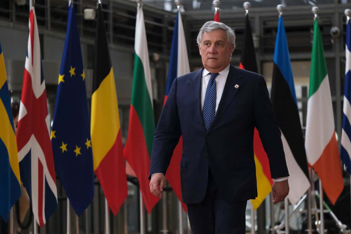 Il ministro degli Esteri Antonio Tajani