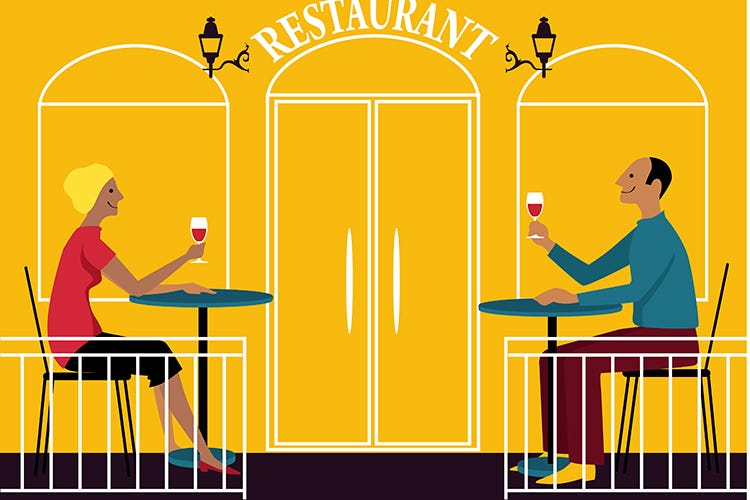 I ristoranti sperano nell'apertura serale - I ristoratori possono sorridere Giorgetti valuta le aperture serali