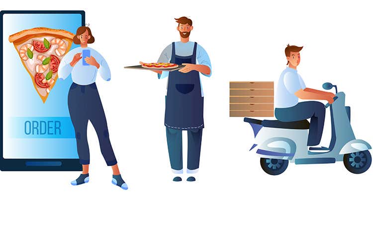 Tecnologia indispensabile per la delivery - Il covid rivoluziona la delivery I cuochi credano nell'app economy