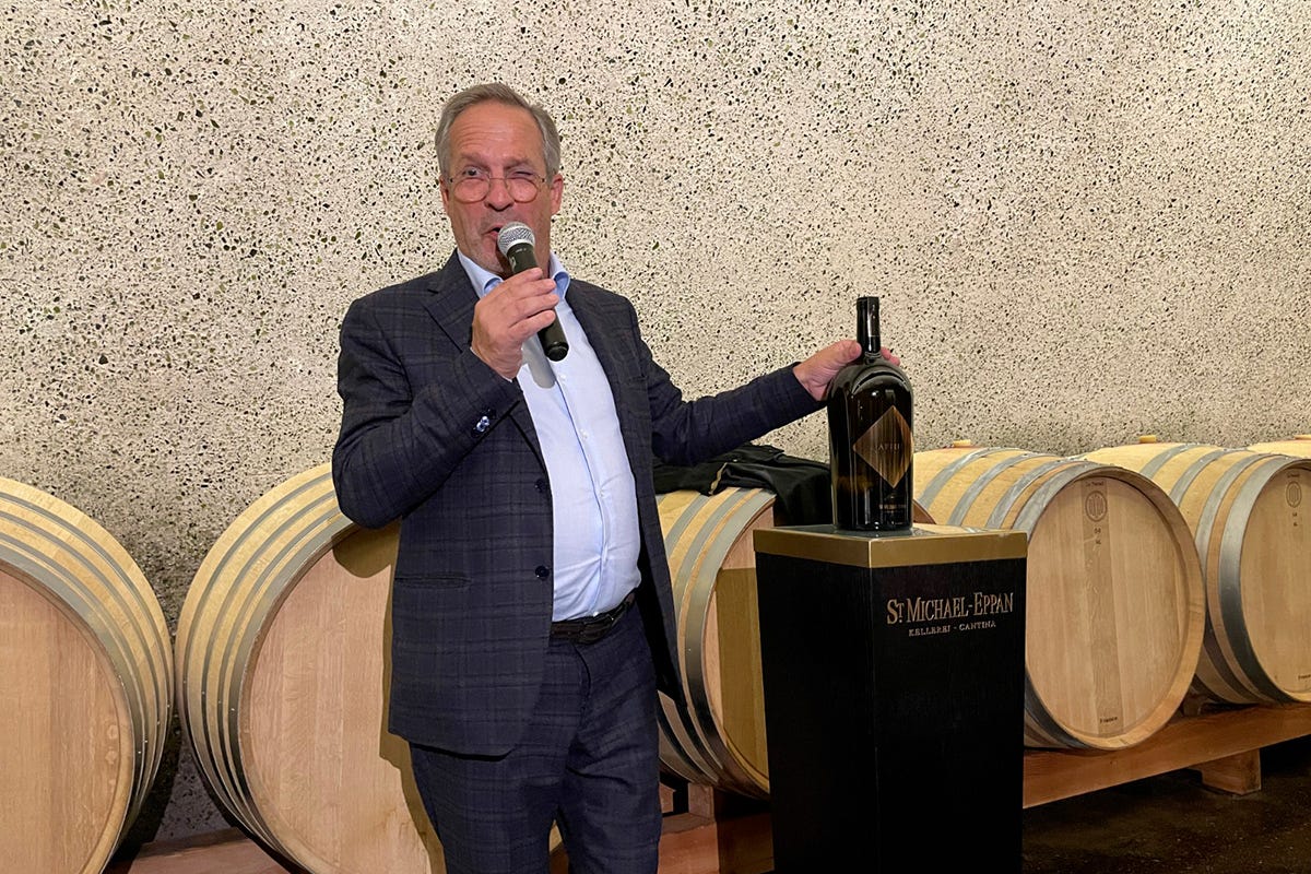 Hans Terzer con l'ultimo Appius Hans Terzer svela Appius 2017, un vino completo e intrigante