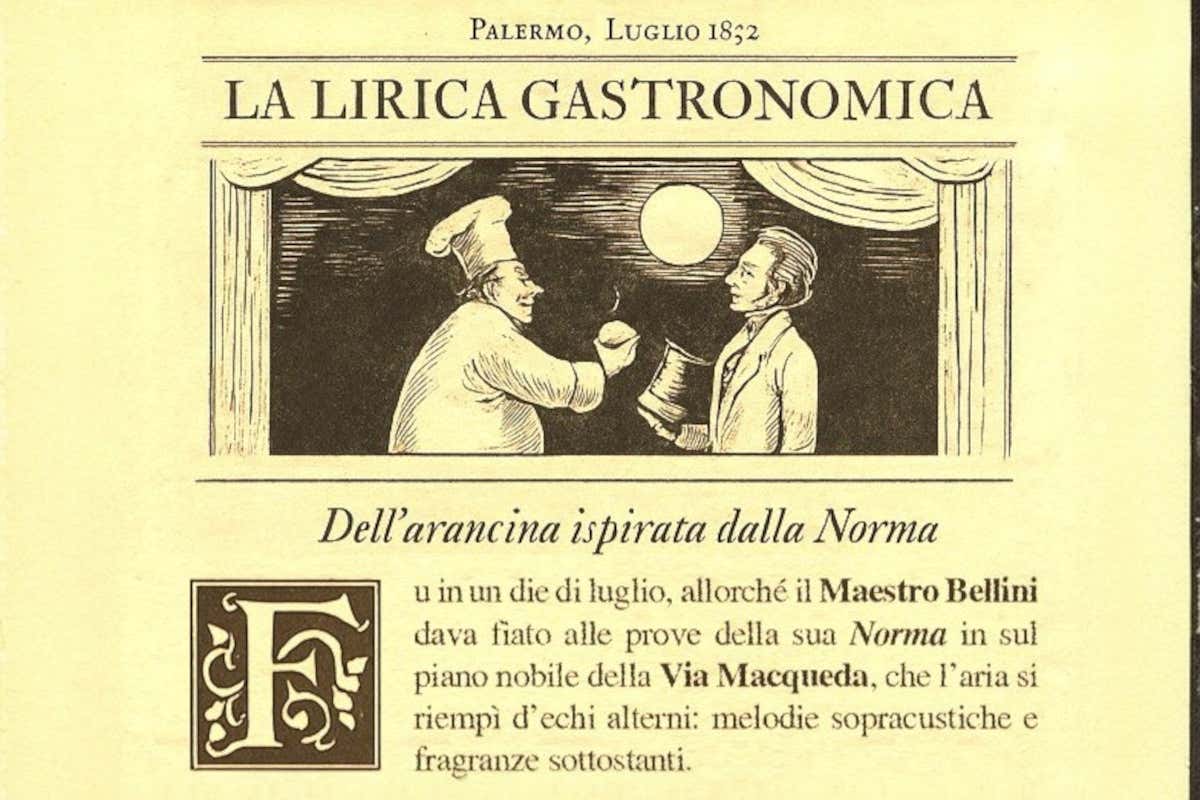 Bellini e l’Arancina alla Norma: la storia gustosa (e fantasiosa) nata a Palermo