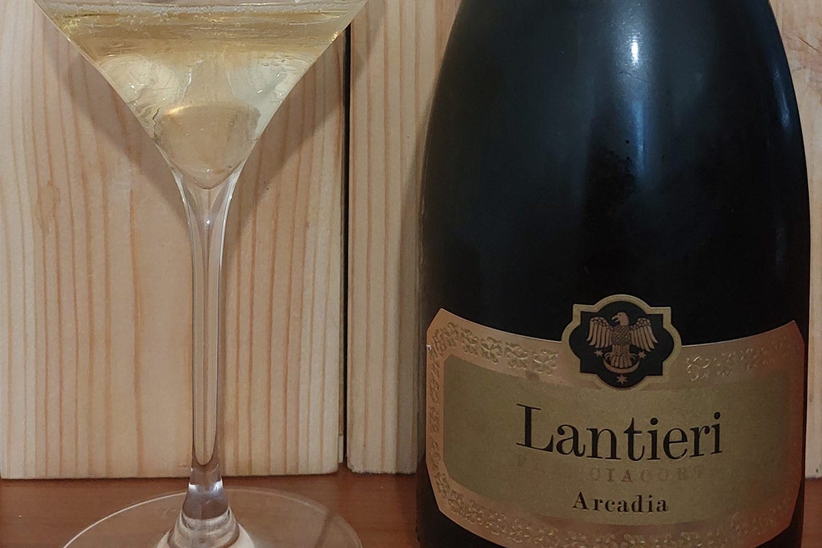 Franciacorta Brut “Arcadia” 2018 Lantieri £$Ripartiamo dal vino:$£ Franciacorta Brut “Arcadia” 2018 Lantieri