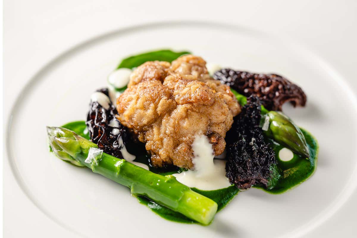 Armani Ristorante, Animelle di vitello Armani/Ristorante Milano: ecco il nuovo menu di  Francesco Mascheroni