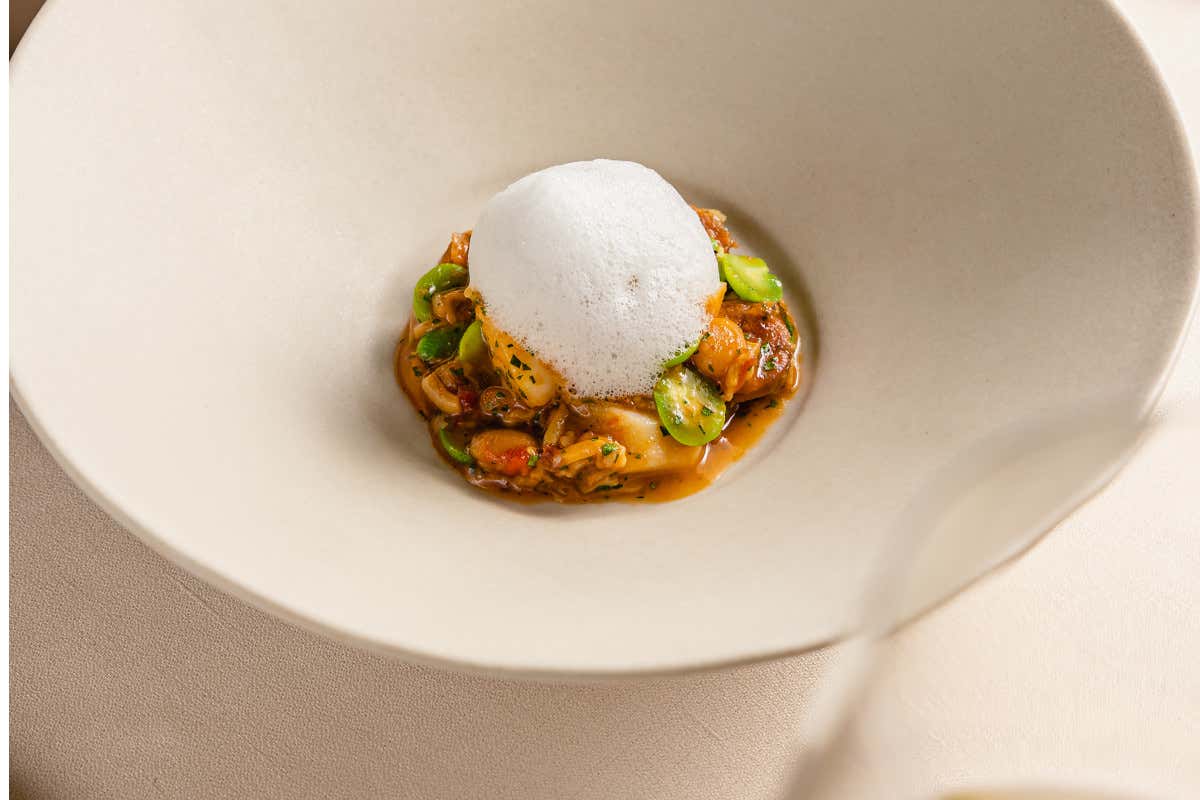 Armani Ristorante, Trippa di mare Armani/Ristorante Milano: ecco il nuovo menu di  Francesco Mascheroni