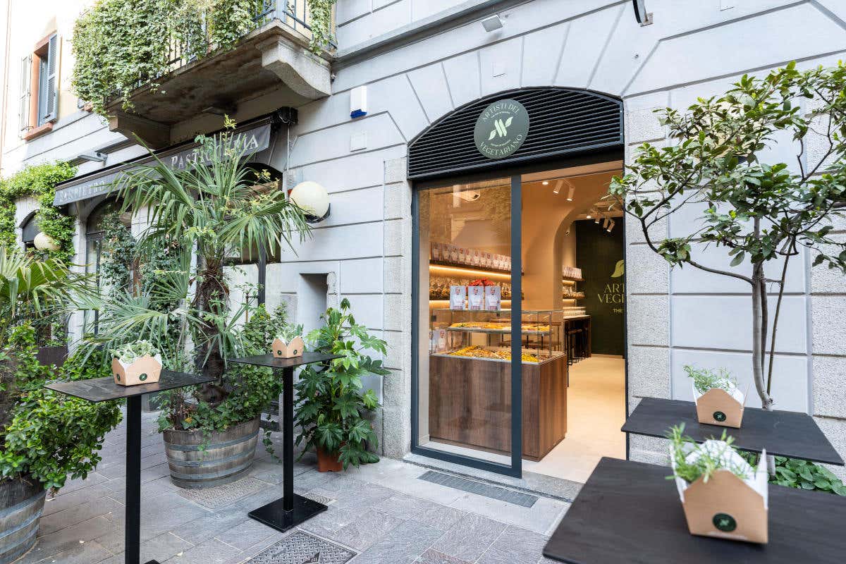 Uno dei locali Artisti del vegetariano Artisti del Vegetariano a Milano e a Padova bistrot all'insegna della salute