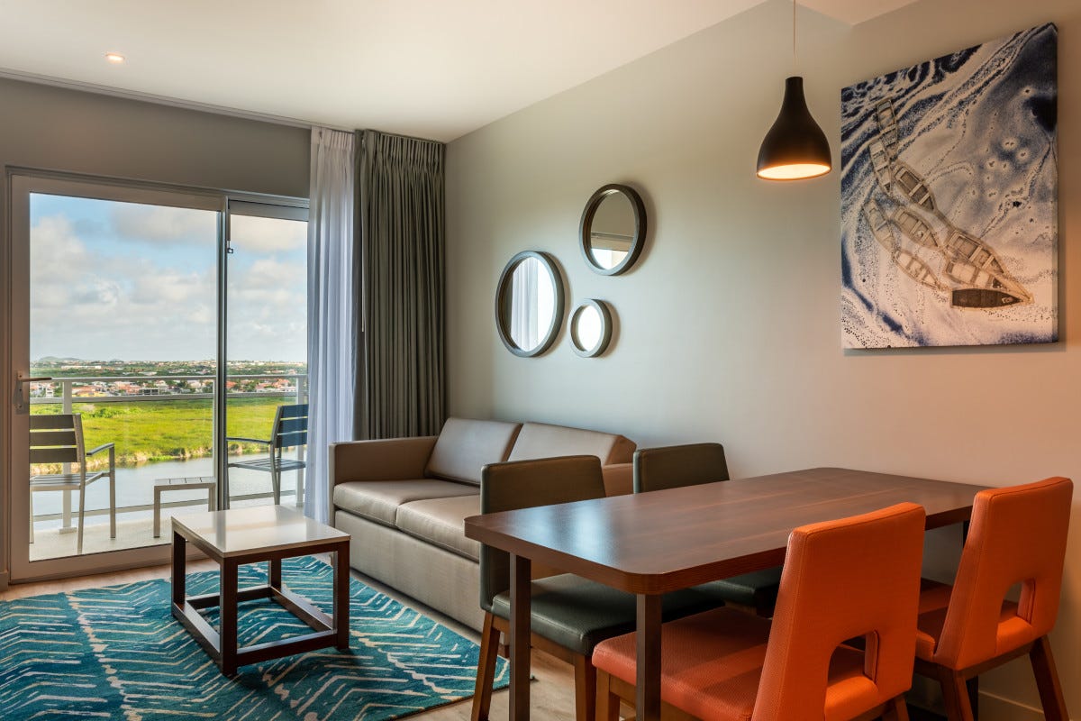 Embassy Suites di Hilton Aruba Resort - Suite King Ocean L'Embassy Suites di Hilton apre le porte ad Aruba