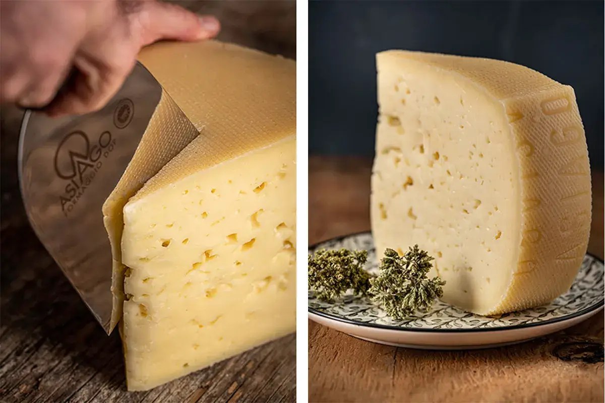 Asiago Dop &pound;$Sul tagliere dei formaggi...$&pound; Asiago Pressato, Strachitunt, Spressa delle Giudicarie Stagionato