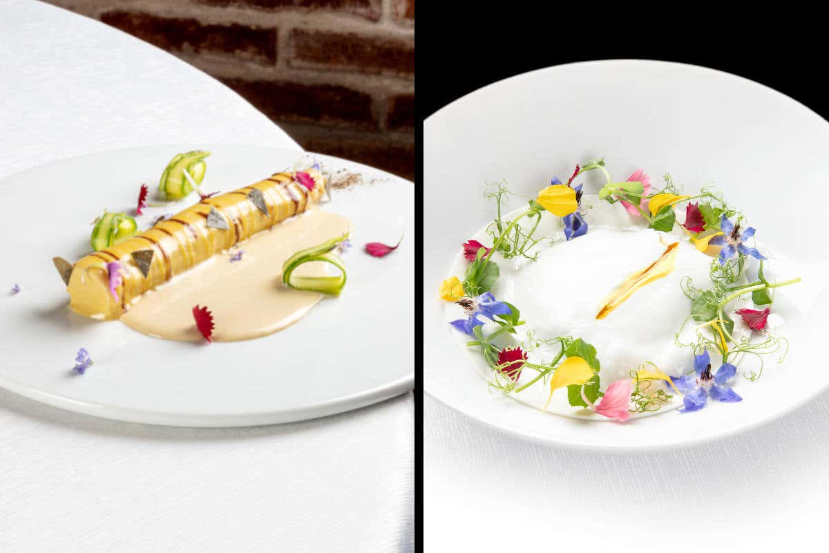 Asparago e Rifiorire sono tra le proposte di La Madernassa La Madernassa: la primavera esplode nel menu di Giuseppe d'Errico Asparago e Rifiorire sono tra le proposte di La Madernassa La Madernassa: la primavera esplode nel menu di Giuseppe d'Errico