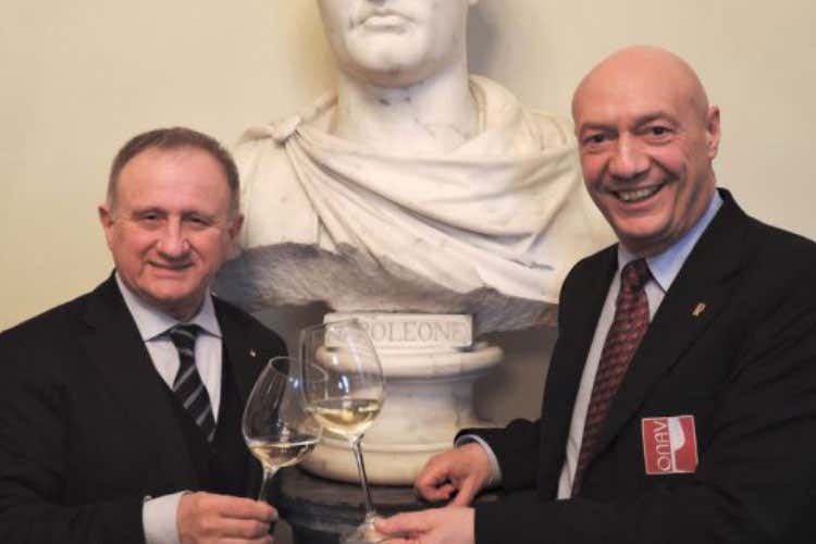 Giuseppe Vaccarini e Vito Intini (Aspi e Onav ancora a braccetto Nello stesso giorno eleggono i loro migliori) Giuseppe Vaccarini e Vito Intini (Aspi e Onav ancora a braccetto Nello stesso giorno eleggono i loro migliori)