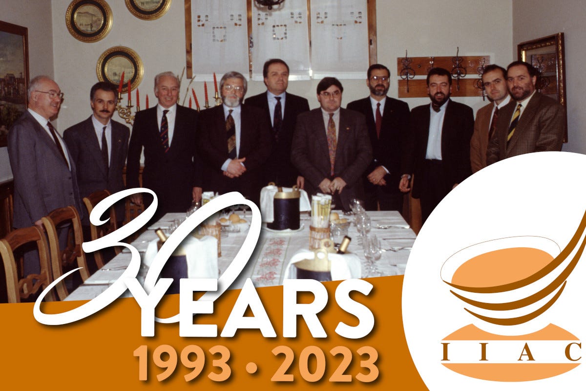 Trent'anni per l'Istituto internazionale assaggiatori caffè Buon compleanno gli assaggiatori del caffè