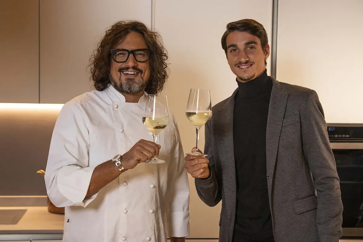 Alessandro Borghese e Lorenzo Sonego Smash di Asti Spumante e Moscato d'Asti: bollicine ufficiali delle Atp Finals di Torino