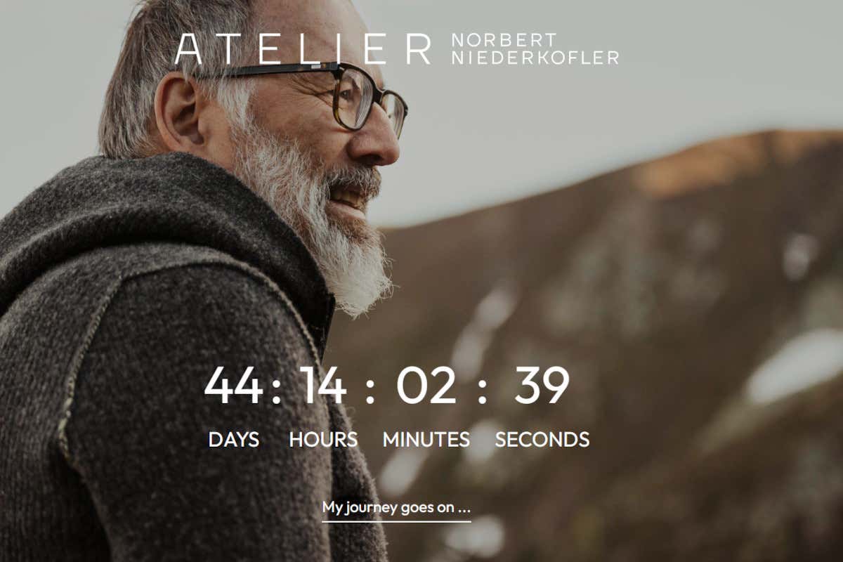 Il timing dell'apertura di Atelier Norbert Niederkofler Niederkofler riparte da Brunico a luglio apre il suo &quote;Atelier&quote; con cucina di montagna