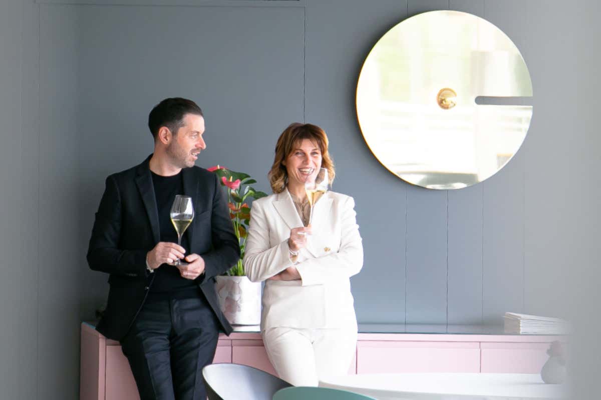 Simone e Sara Marconi, titolari del ristorante Attico sul Mare