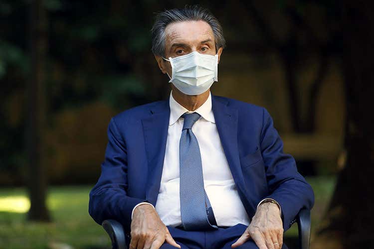 Attilio Fontana. Fonte SkyTG24 - Lombardia, partito il ricorso al Tar. Fontana: Zona rossa ingiusta
