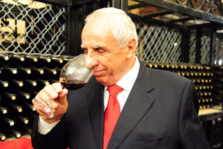 Augusto Reina era anche un amante del buon vino (&Egrave; morto Augusto Reina Addio al patron del Disaronno)