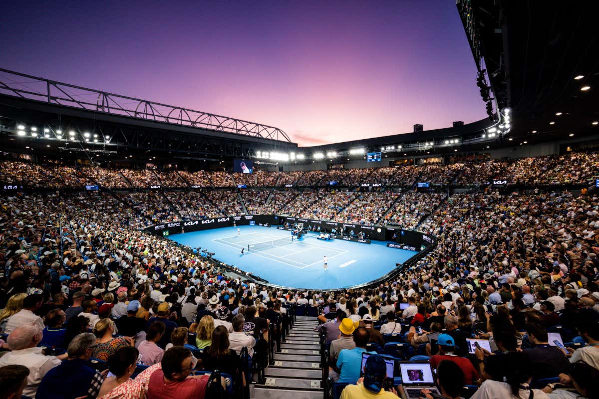 Il campo principale degli Australian Open
