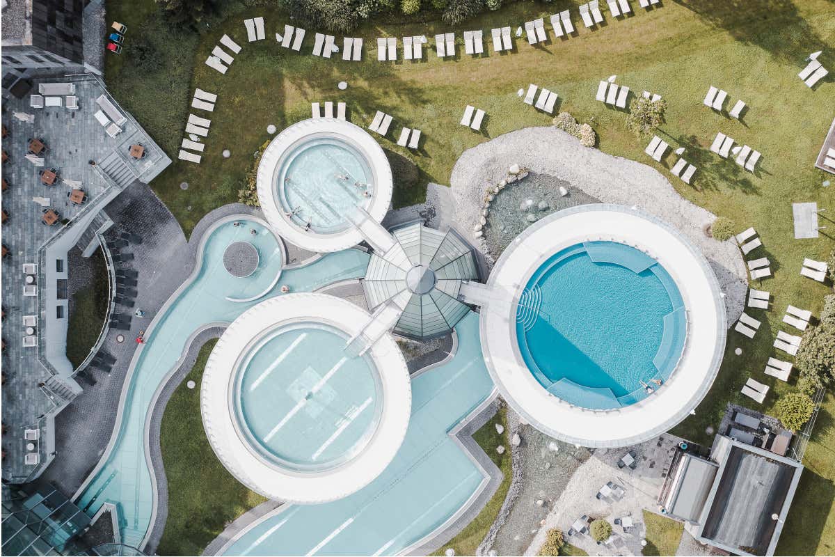 Aqua Dome, autunno di benessere fra bagni termali e wellness
