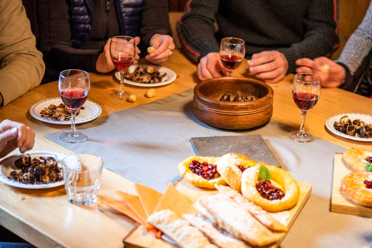 Vino, castagne e speck: esperienze d'autunno tra Bolzano e il Renon
