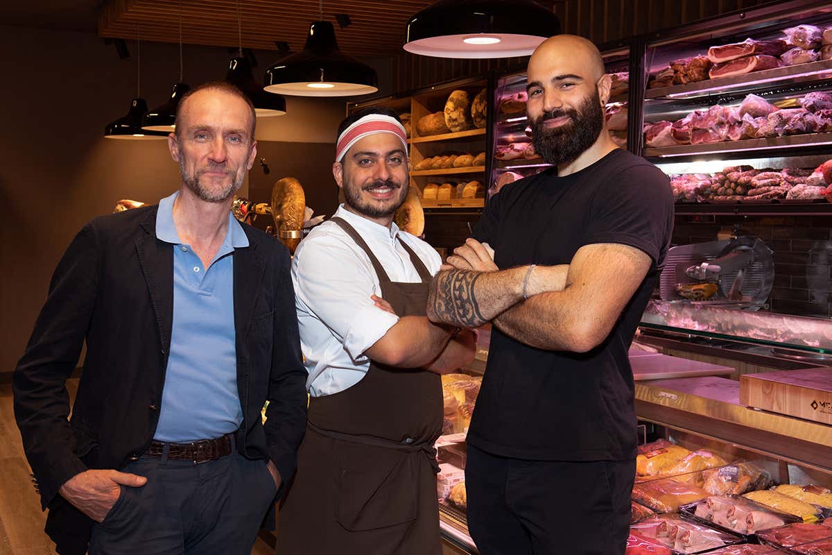 Andrea Ceccarelli, Matteo Militello e Francesco Rosati Oltre il negozio di quartiere: a Roma Carne e Bottega