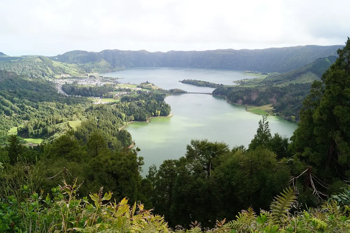 Sete Cidades nelle Azzorre 