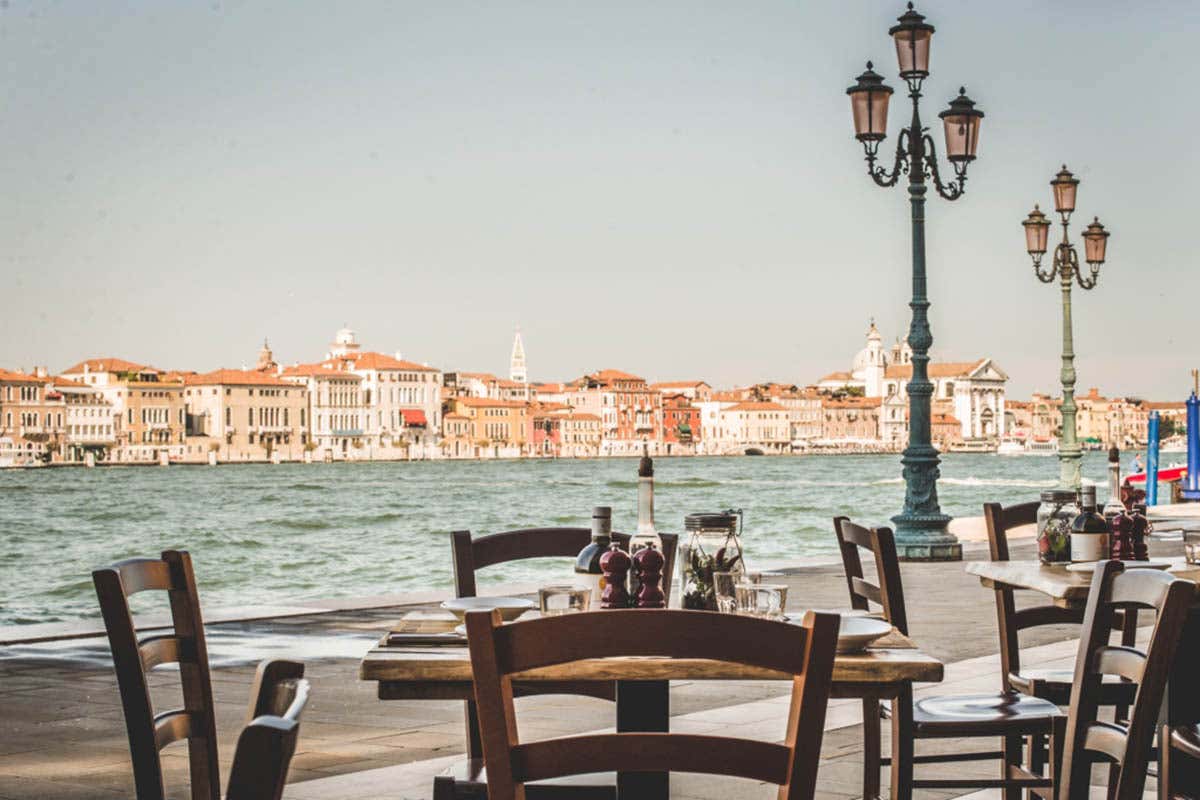 La vista sul Canale della Giudecca  
