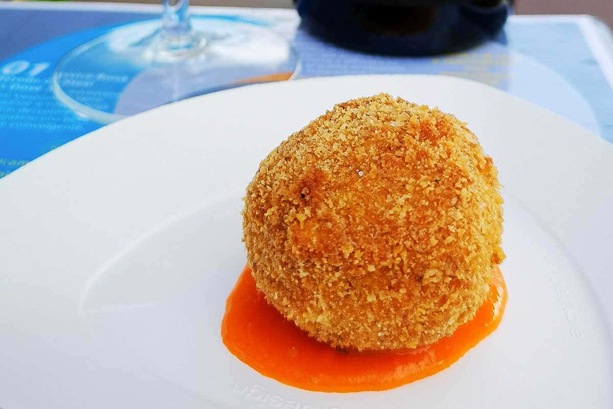 La crocchetta di baccalà di Antonio Chemello Dalle Lofoten a Breganze (Vi), nei piatti il merluzzo artico diventa baccalà