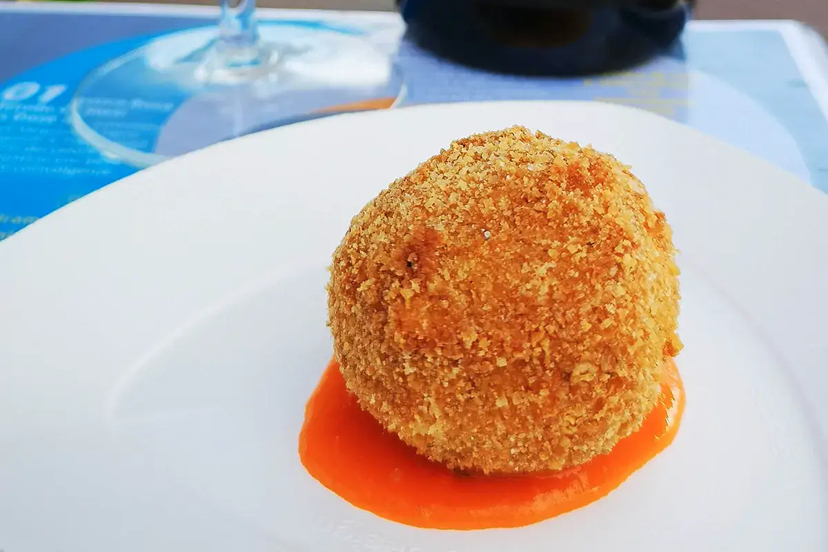 La crocchetta di baccalà di Antonio Chemello Dalle Lofoten a Breganze (Vi), nei piatti il merluzzo artico diventa baccalà