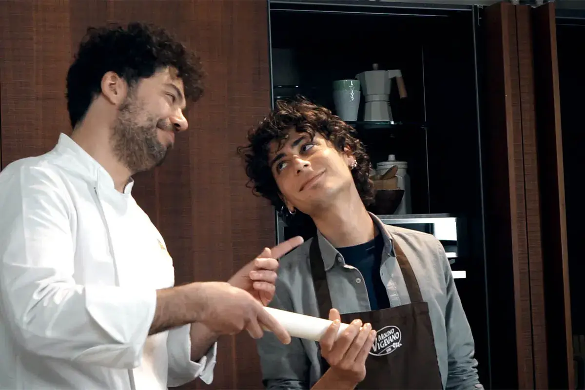 Alessio Vitale e Riccardo Betteghella Tendenze, Pizza fatta in casa&nbsp; Molino Vigevano ci crede