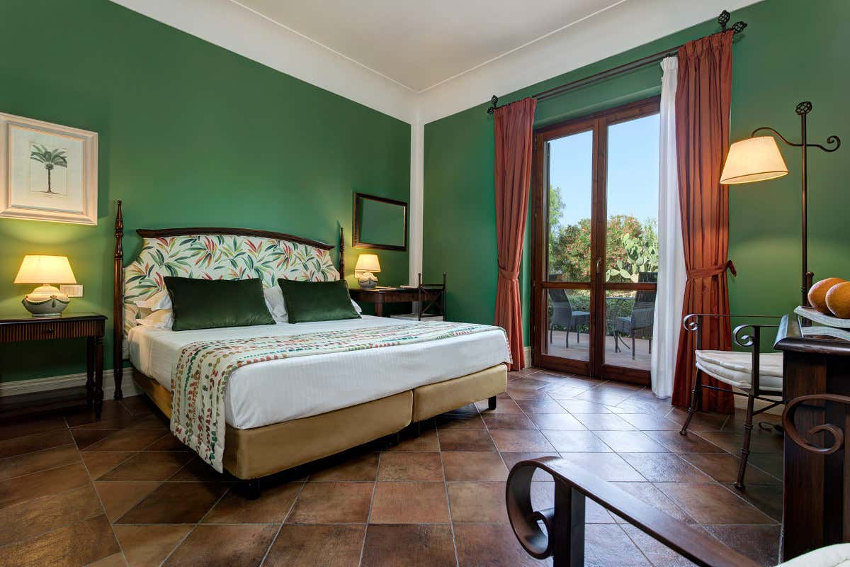 Wellness vista mare e dal sapore di vino al Baglio Oneto di Marsala