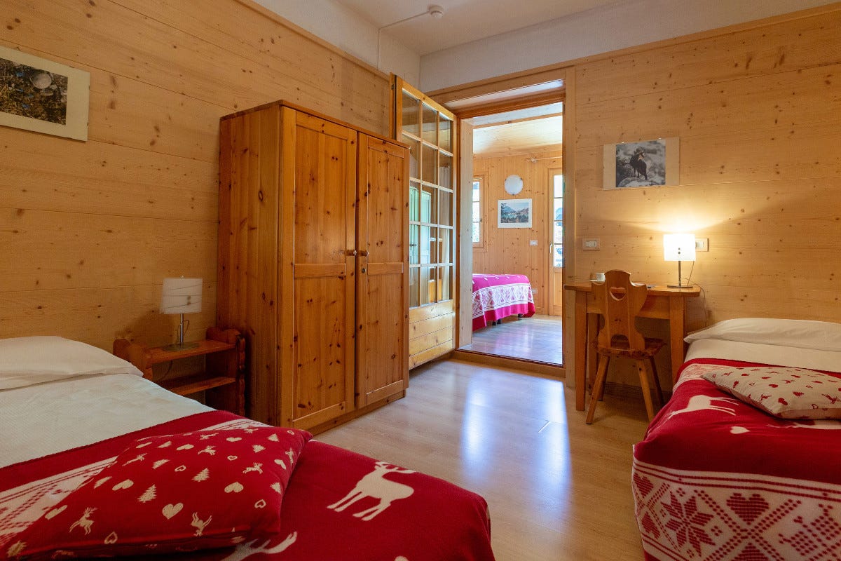 Una camera de La Baita de Mario  Dalle stanze alla piste in Lombardia si può: ecco 3 hotel per sciare senza stress