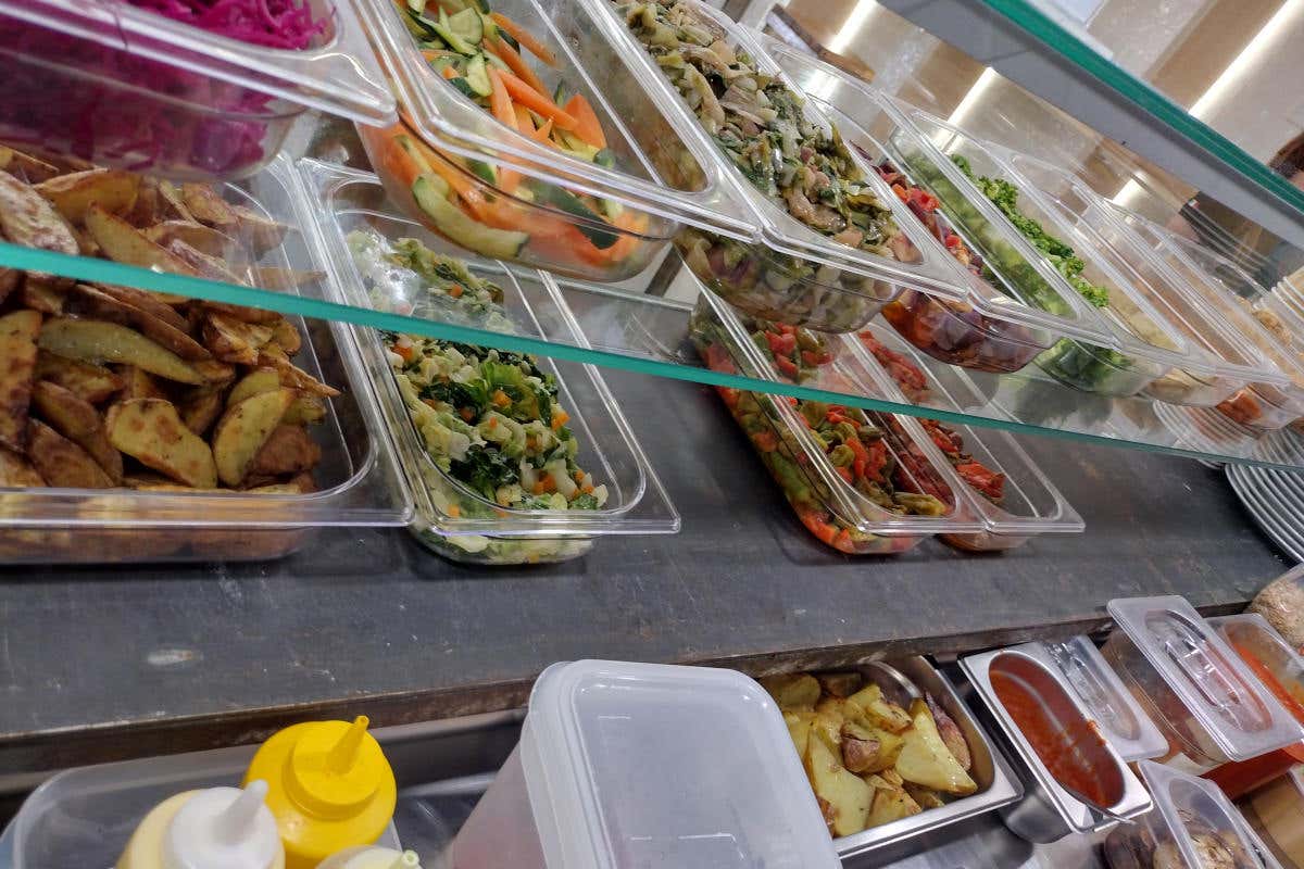 Il banco verdure di The Kitchen Lab 