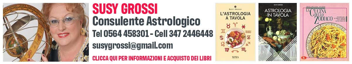 [La settimana dal 15 al 21 Marzo] Oroscopo del cibo di Susy Grossi