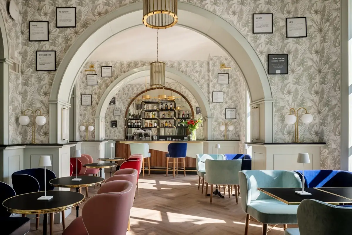 Il bar di Unahotels Trastevere Roma 