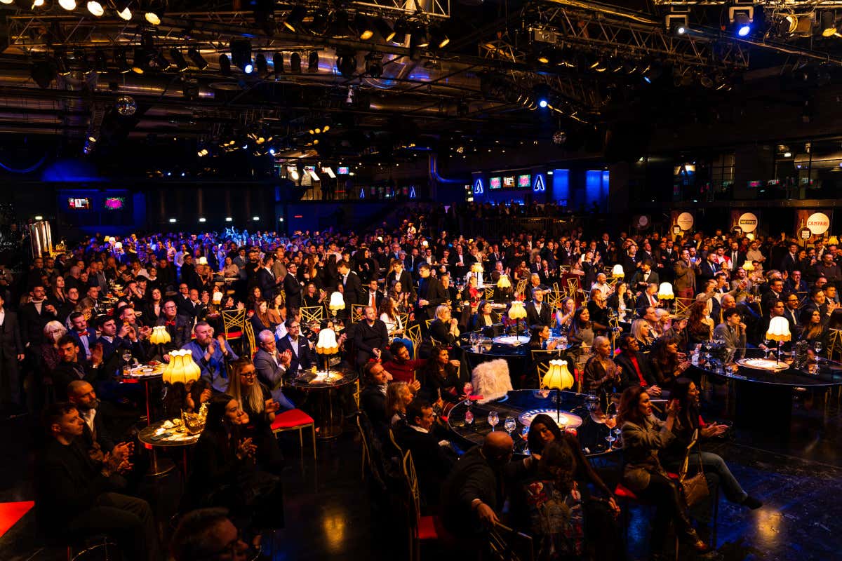 Il pubblico presente ai Barawards 2025