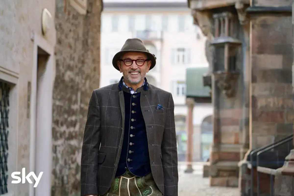 Bruno Barbieri Runggaldier 1896 veste Barbieri per la puntata di &ldquo;4 Hotel&rdquo;&nbsp; a Merano