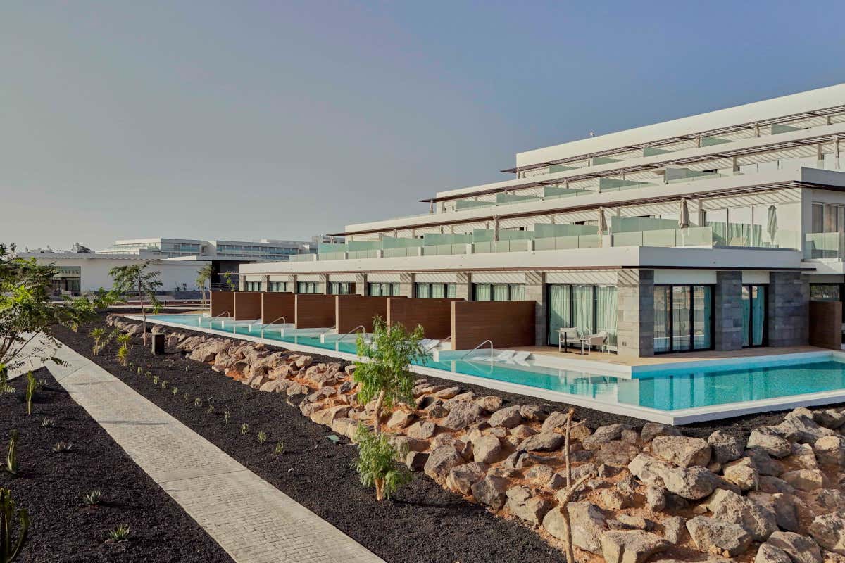 L’hotel a Lanzarote, alle Canarie, per scappare dal freddo dell’inverno