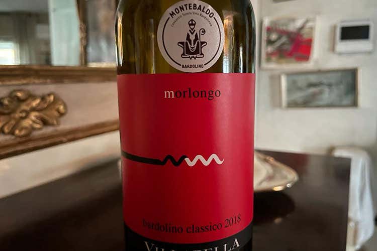 Il Bardolino degustato nelle riscoperte tre versione delle sottozone Monte Veronese e Bardolino nella ricetta di Giacomo Sacchetto