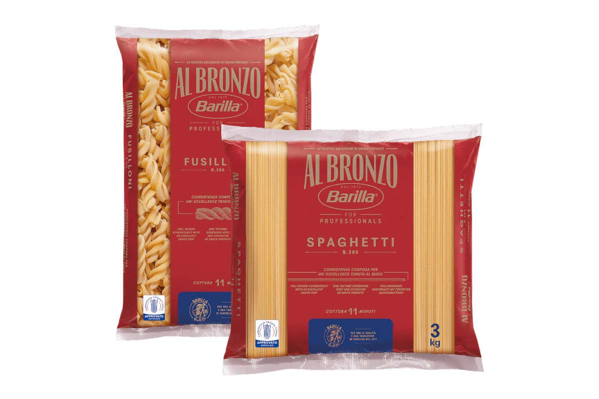 Al Bronzo for Professionals: nuovi formati della pasta Barilla per gli chef