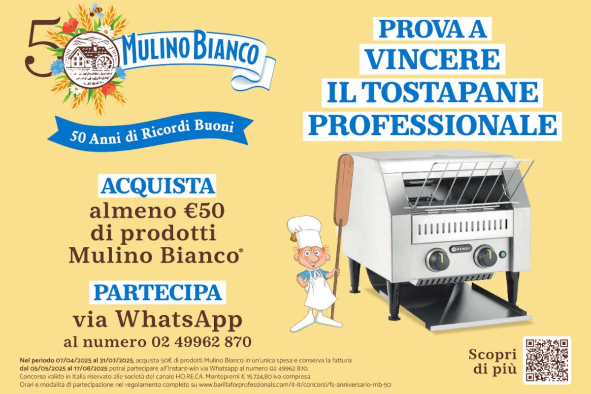 Mulino Bianco: concorso a  premi per i professionisti dell'Horeca