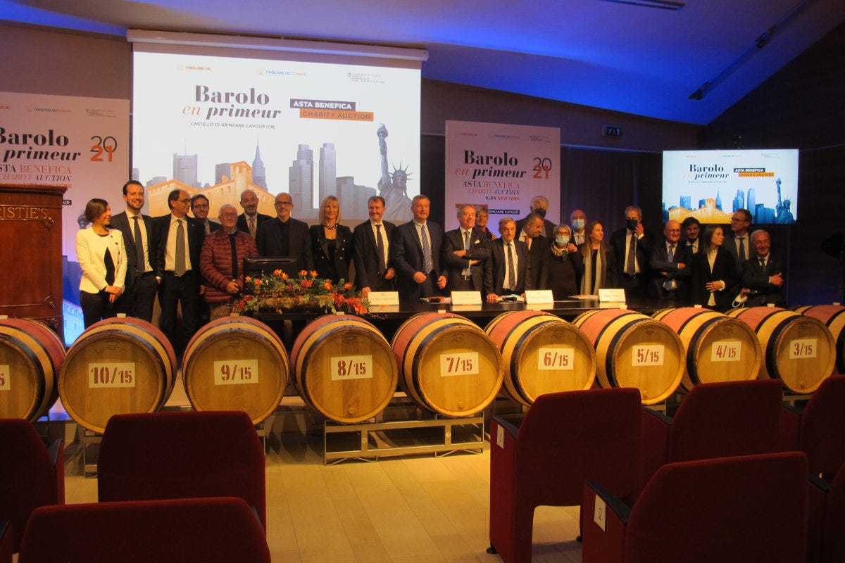 L'edizione 2021 di Barolo en primeur Vino all'asta per beneficenza: torna Barolo en primeur