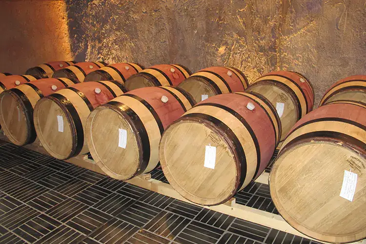 Le barrique pronte per l'asta del 30 ottobre Barolo en primeur 2021, asta di solidarietà e gusto per sostenere il territorio