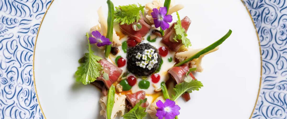 Un piatto di Enrico Bartolini