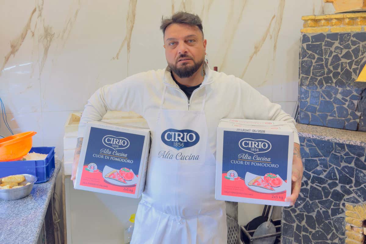 Il pizzaiolo Pierluigi Battarra