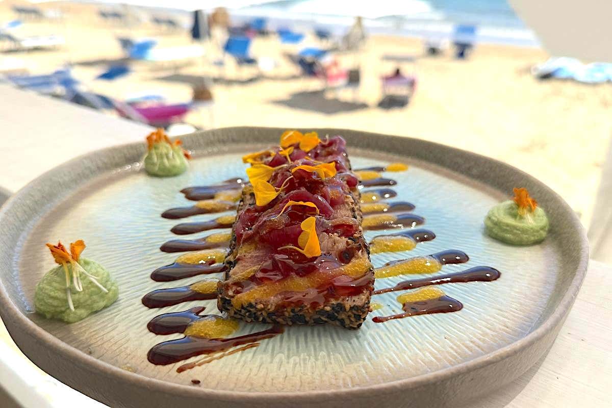 Bazzano Beach, a Sperlonga non solo lido ma anche una buona osteria di mare