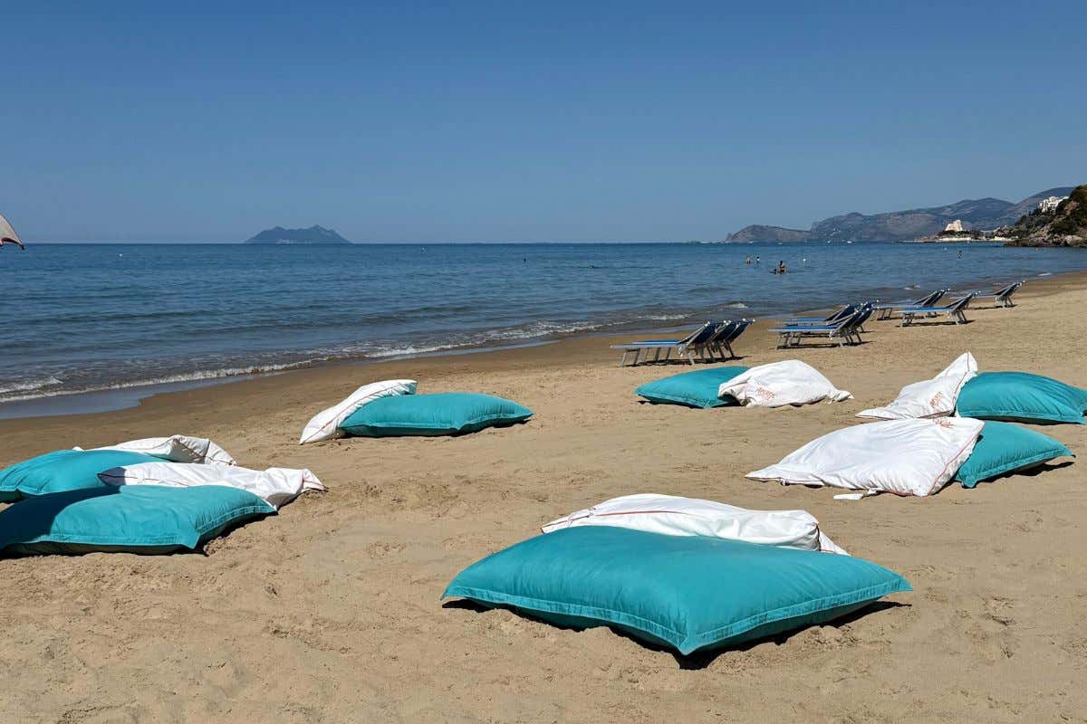 Bazzano Beach, a Sperlonga non solo lido ma anche una buona osteria di mare